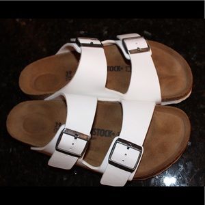 White Birkenstocks